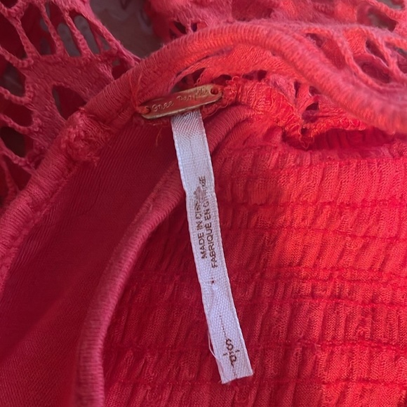 🌹FREE PEOPLE RED DRESS - Picture 6 of 7